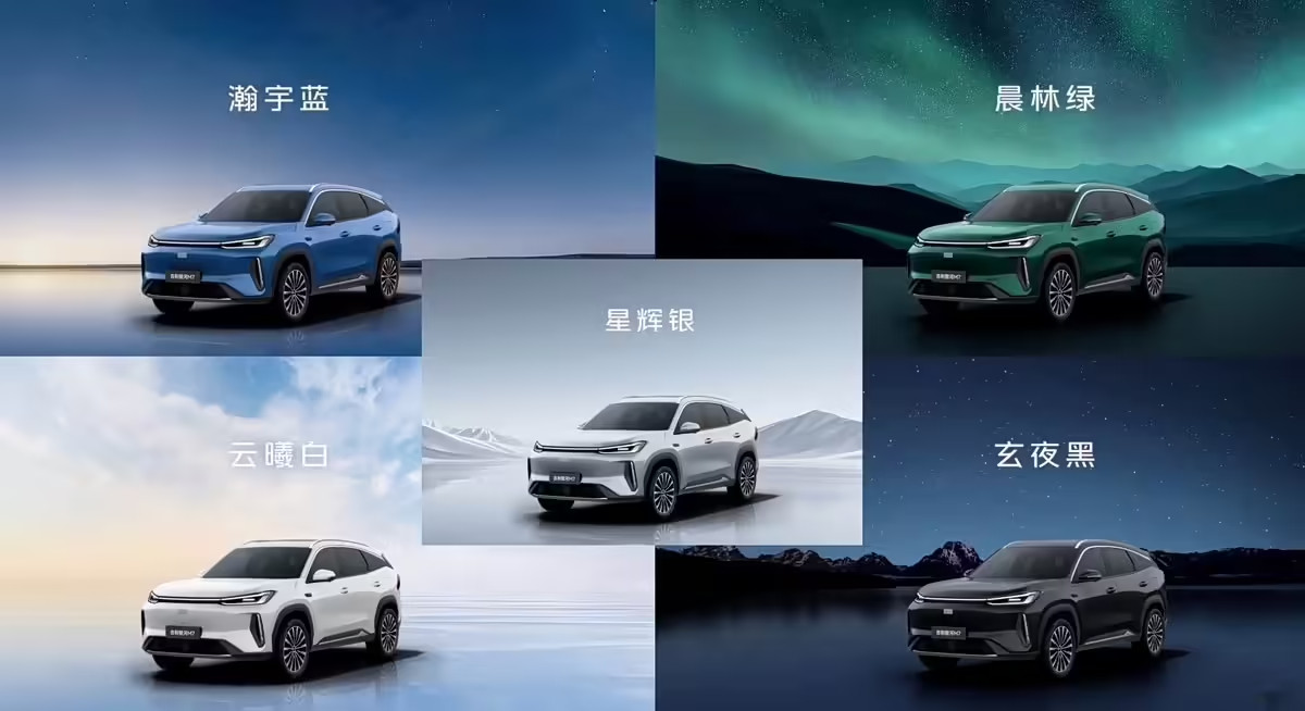 懂车帝说吉利银河M74月要上市了，上月已经在米兰全球首秀了。定位紧凑型SUV，搭