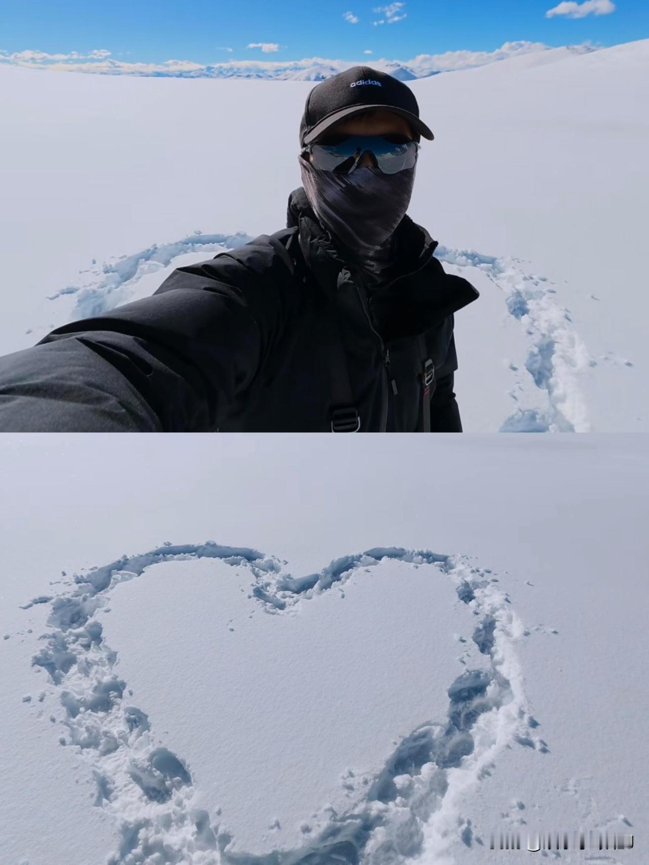 李现的毅力令人佩服，库拉岗日徒步成功，西藏美景尽收眼底！穿鲜艳的衣服真出片啊，奶