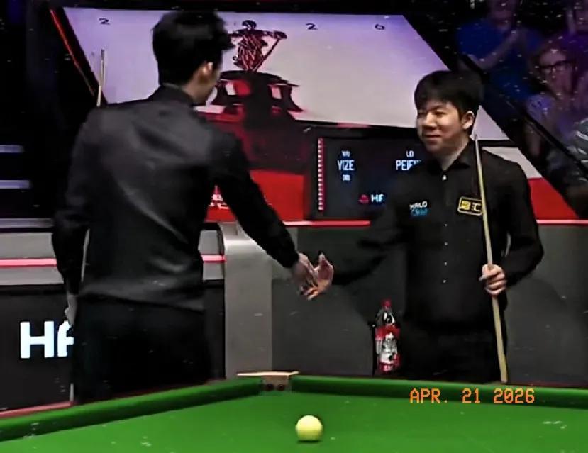 克鲁斯堡又传捷报:吴宜泽轰出单杆过百116分，116-24拿下全场比赛最后一局