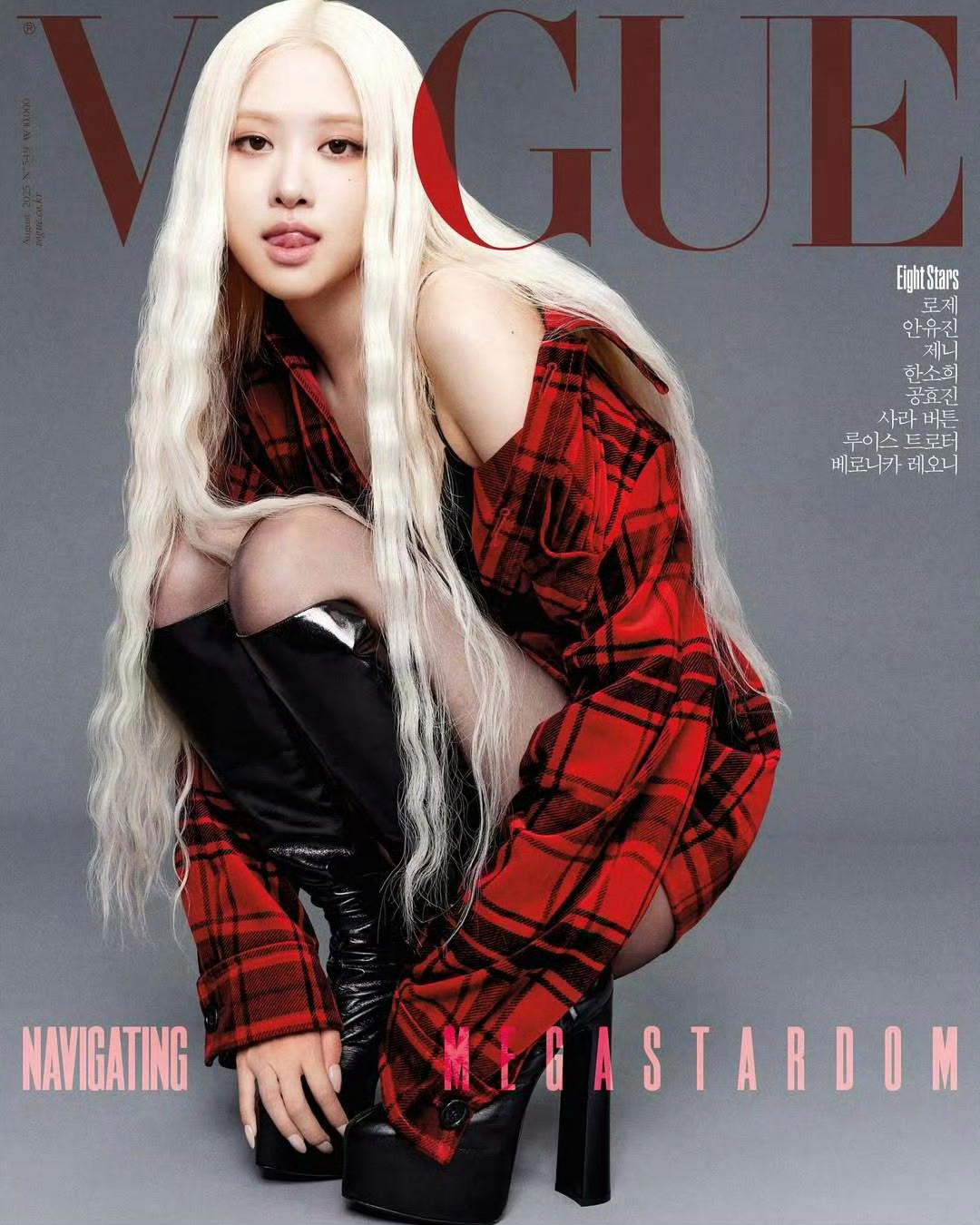 VogueKoreaAugust2025：ROSÉ朴彩英SaintLa