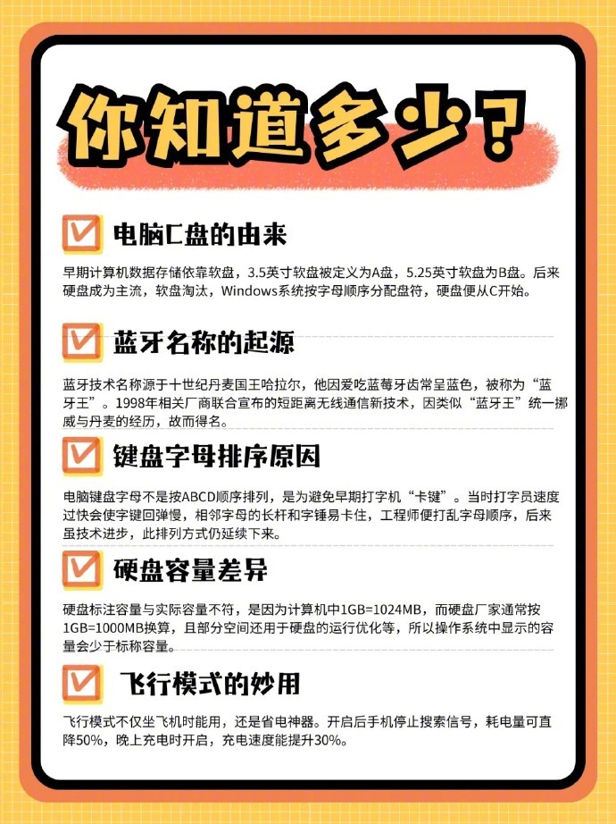 这么冷门的数码冷知识，通常99%的人都不会知道涨知识数码​​​
