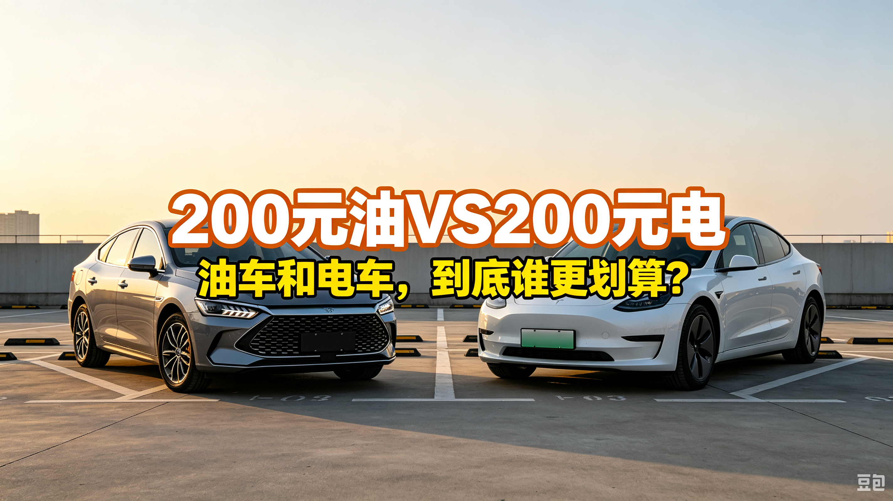 200块油跑400公里，200块电费跑2000公里！为啥还有人选油车？算完几笔账才懂，很多人只看到表