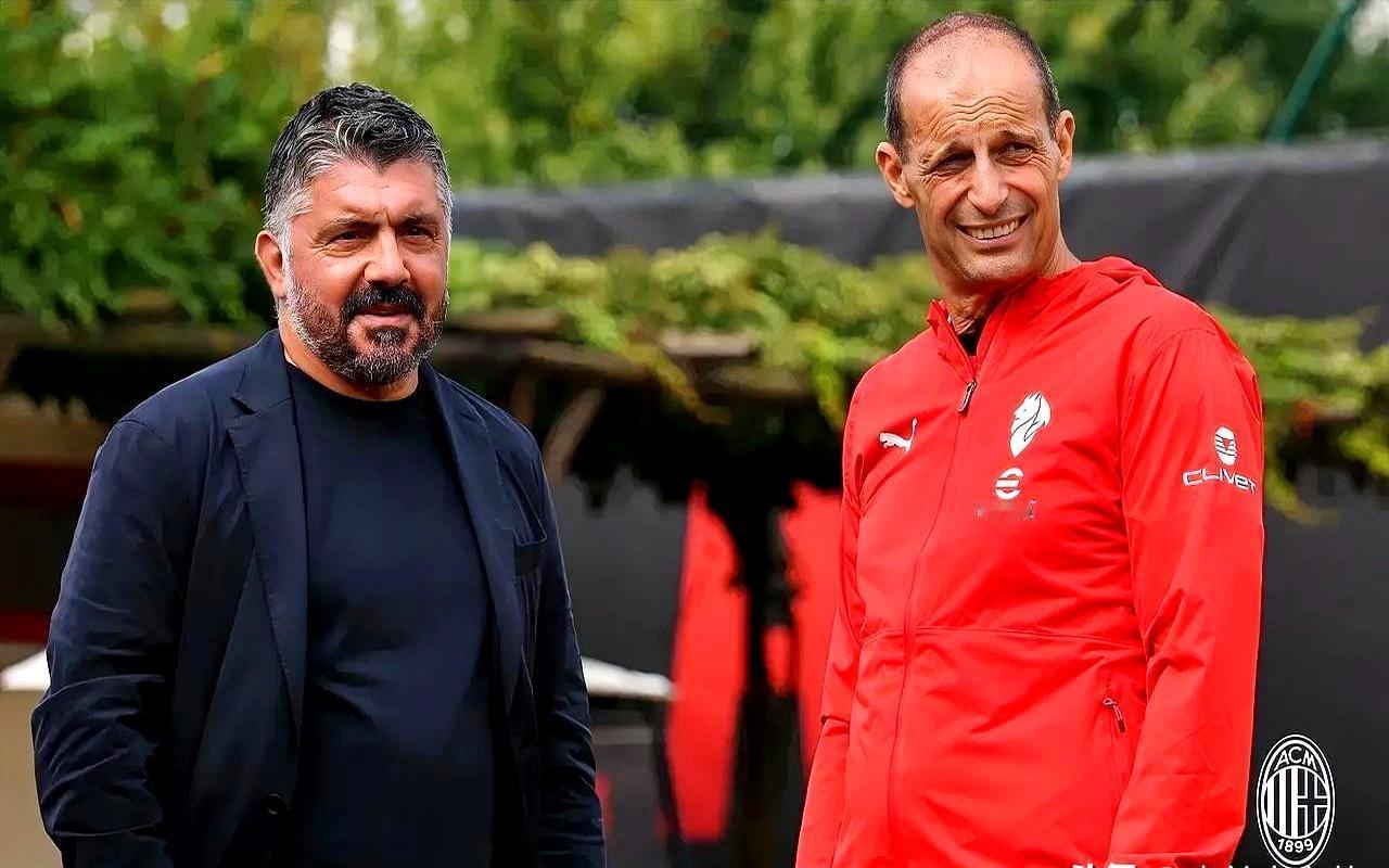 加图索一句话点破米兰困局：阿莱格里场边是疯子，场下却完全是另一个人。你看到