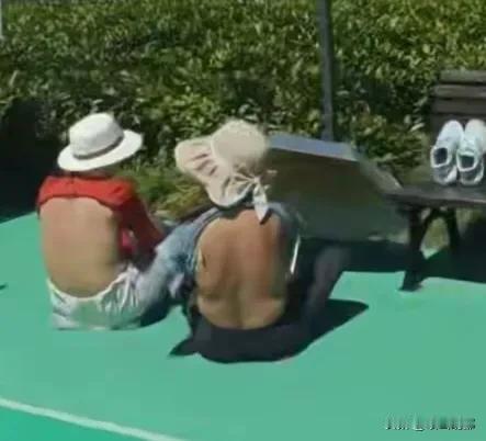 “三伏晒”！最近公园溜达，经常遇到大太阳底下晒背的，有男有女，但大多都有些年纪了