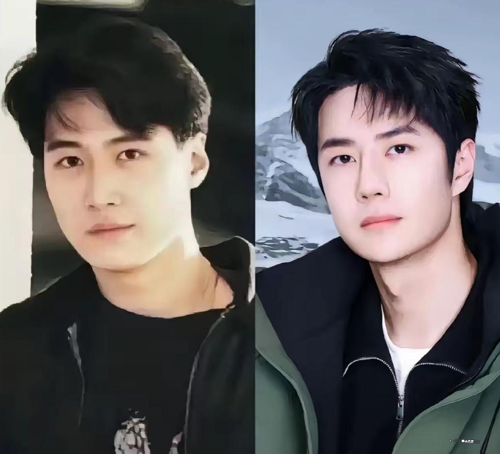 王一博和黎明谁更有气质呢90后男演员王一博和黎明年轻的时候看着还有一点点像，