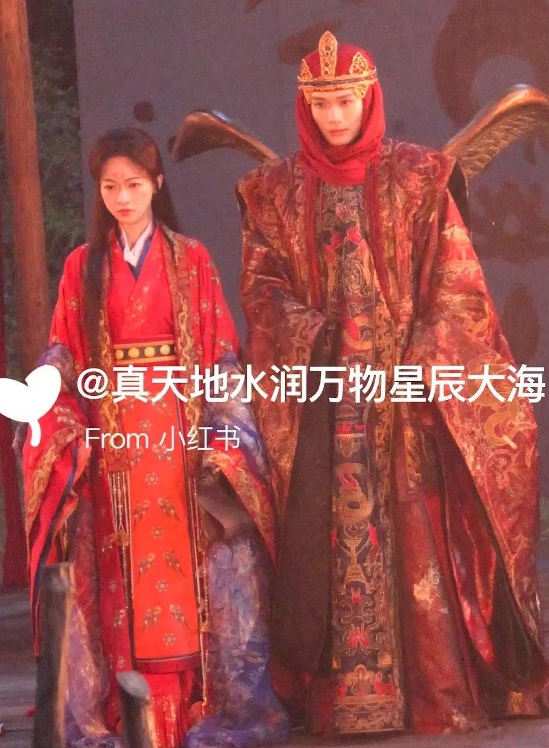 吴谨言梁永棋《江山为聘》大婚路透