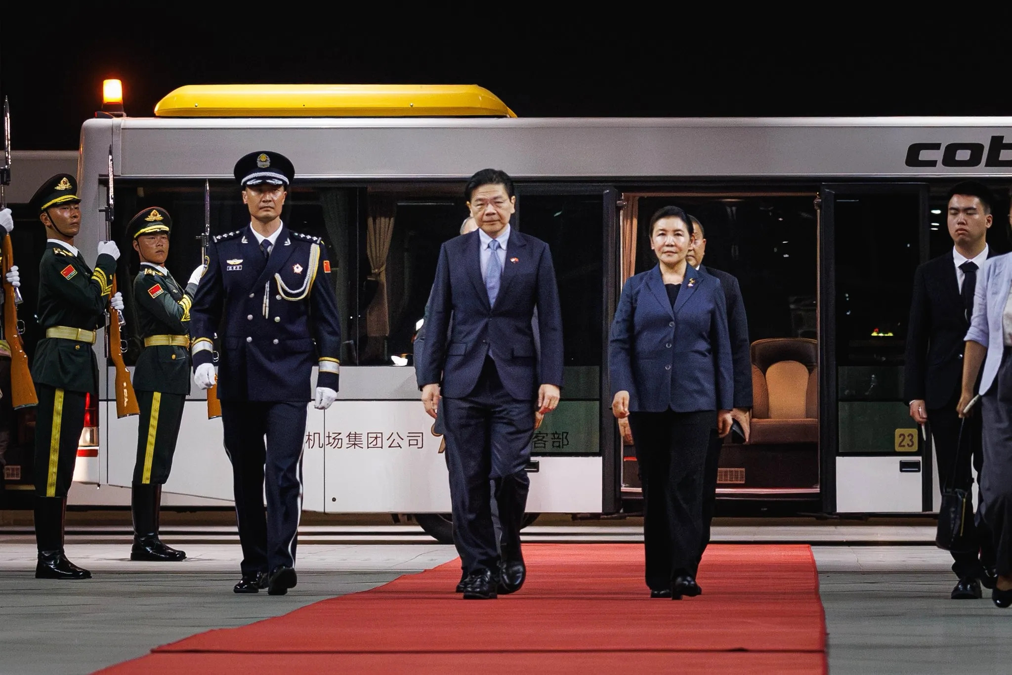 6月23号，新加坡的总理黄循财已经抵达了北京，开启了他对中国的访问行程。这也是他