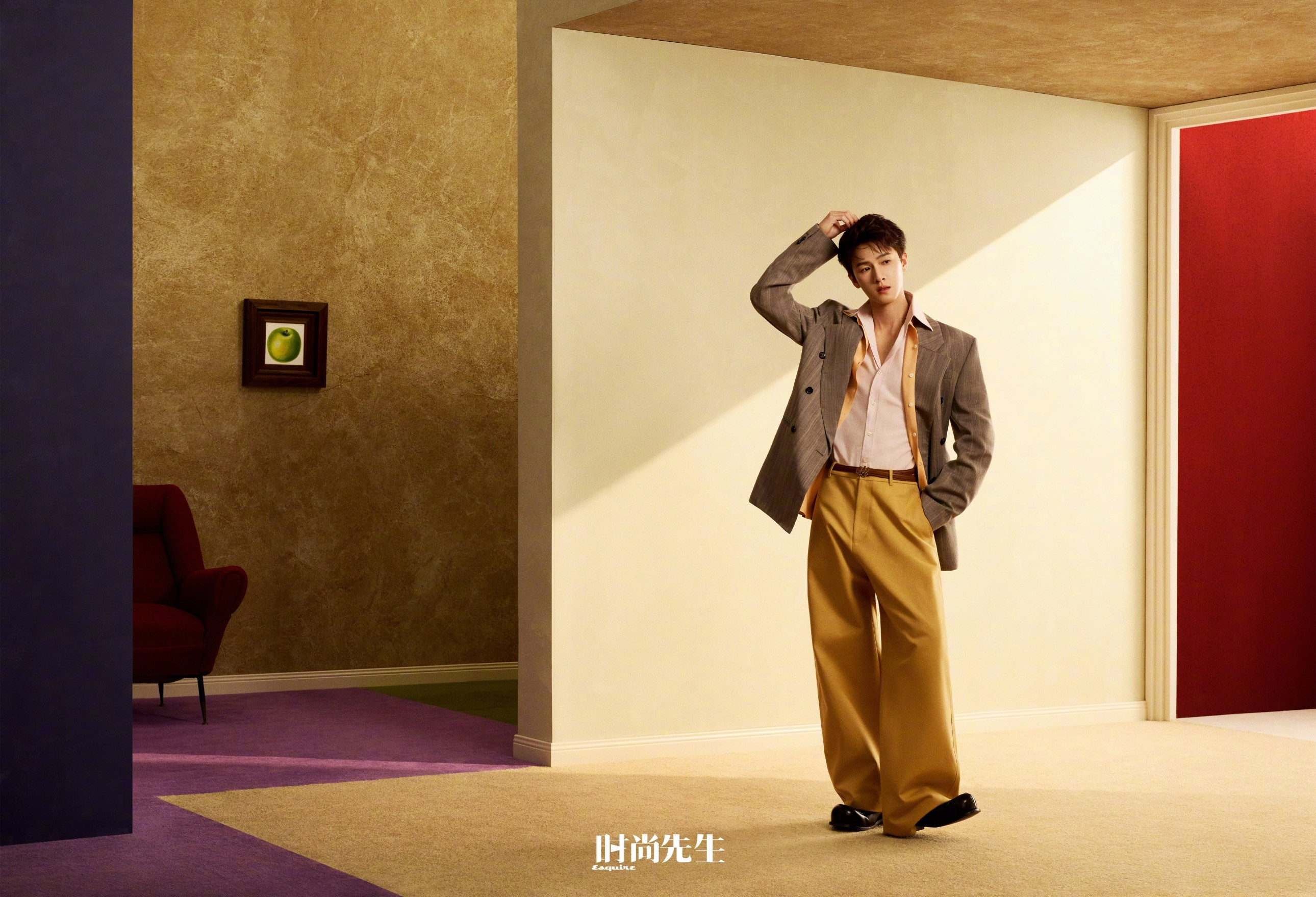 李昀锐时尚先生封面李昀锐耀然少年大片演员登上第二本主流男刊《时尚先生》爆剧