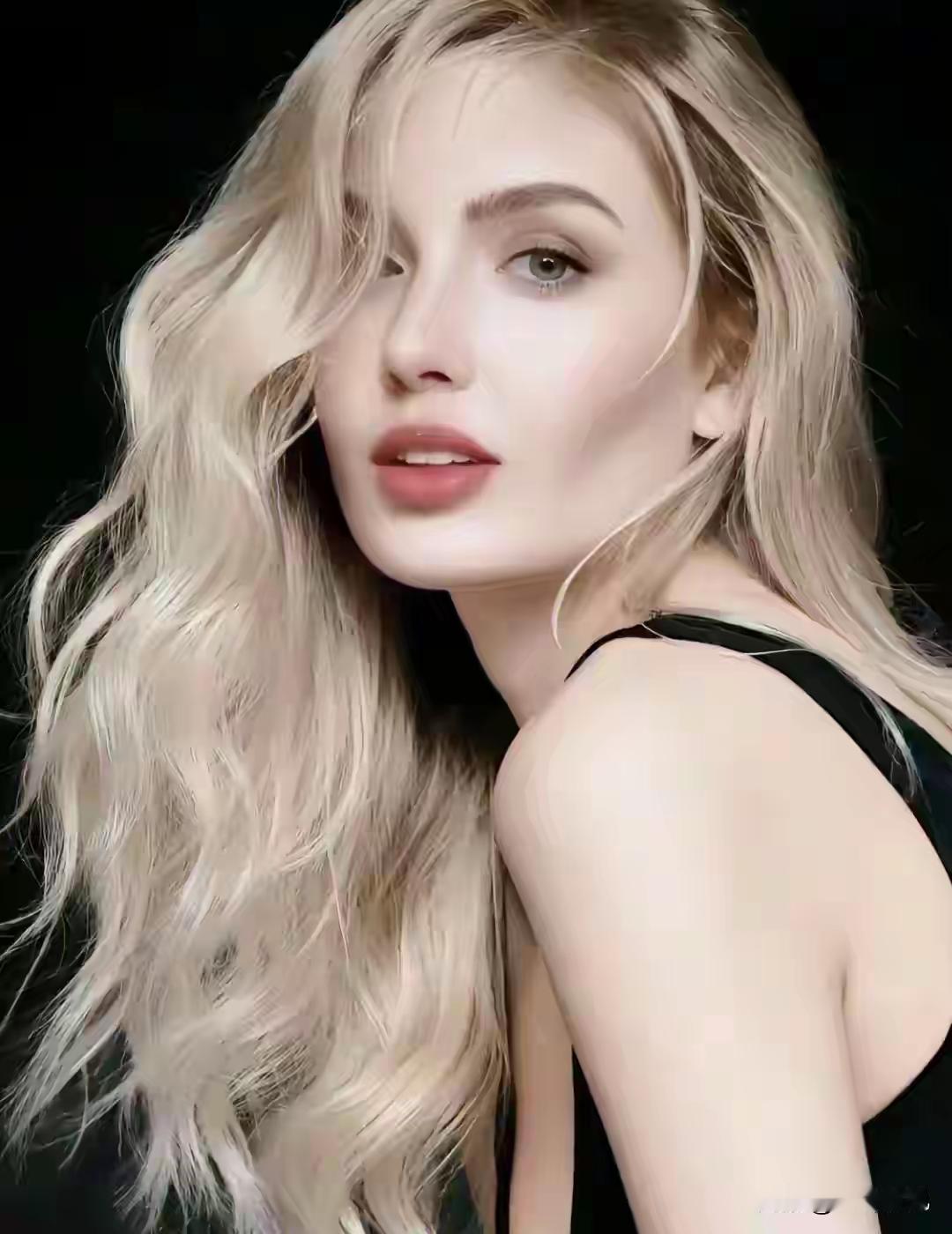 欧美超模的神颜