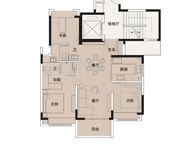 上海有盘新入市: 1000万, 国誉府99㎡户型怎么样?