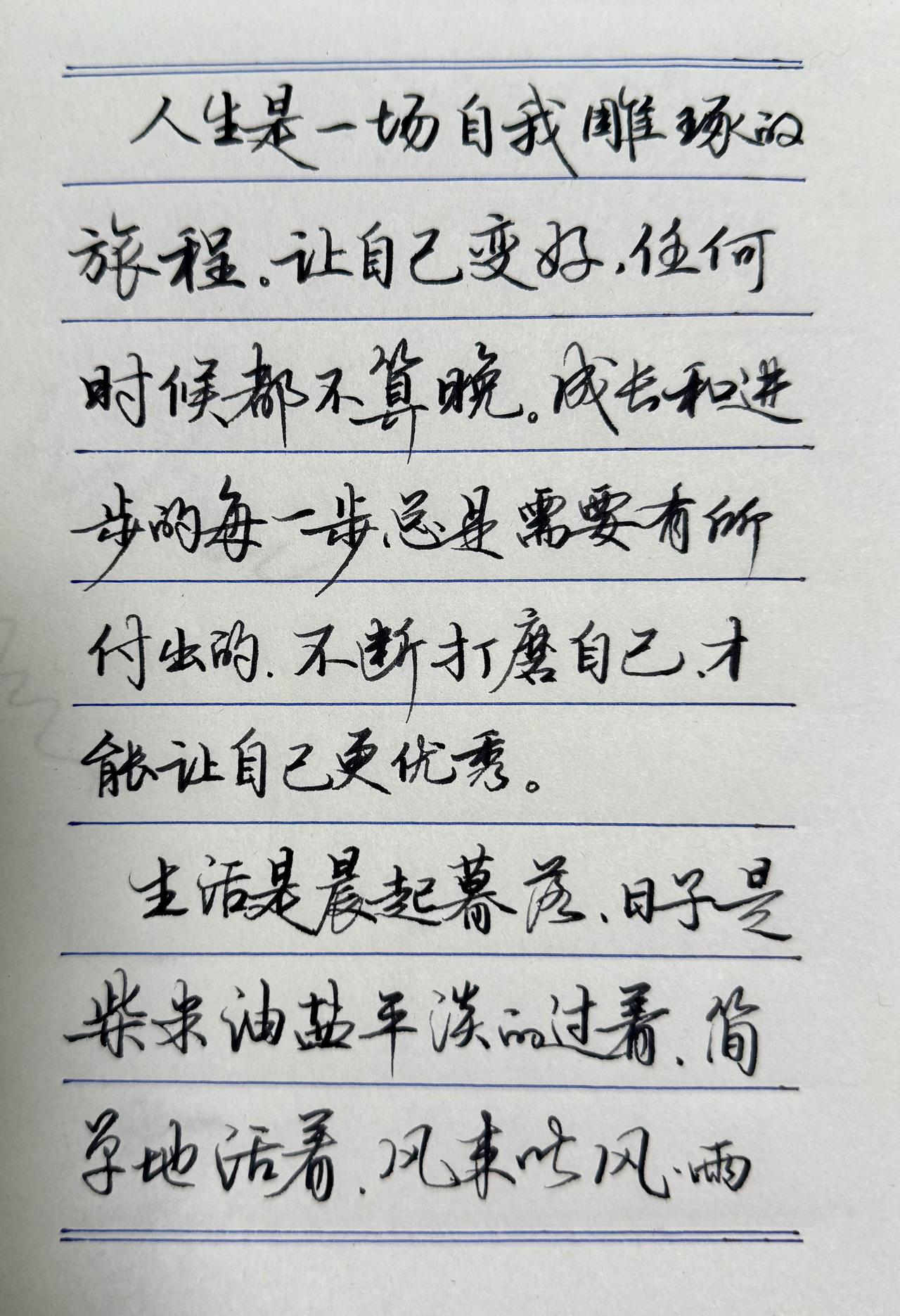 求好是为了当书法家吗？当然不是，也是不了，有友说天天写也没进展有友说即使