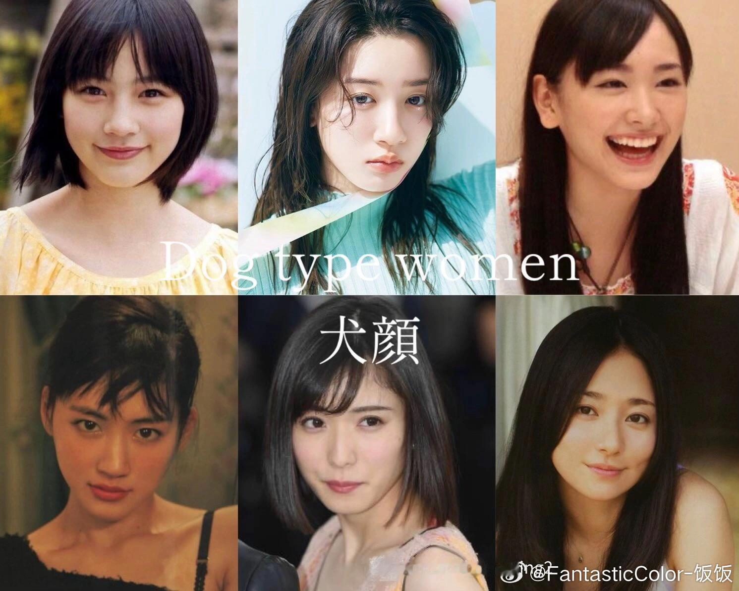 日网对脸型的分类很有趣：犬颜-猫颜-爬虫类颜-兔颜-狸猫颜-狐狸颜全网热点共创计