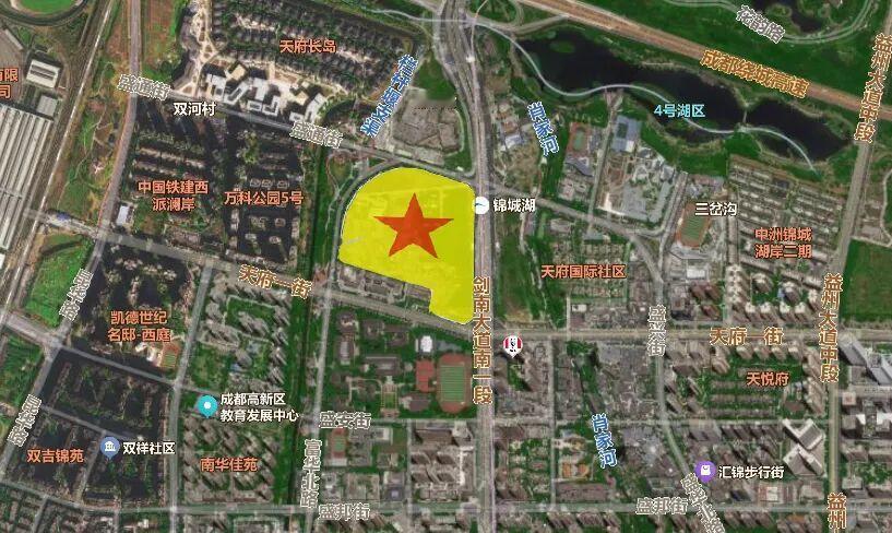 大源锦城湖164亩商业用地，华润突然杀出拿下，传说中的赛格出局。楼面价5400元