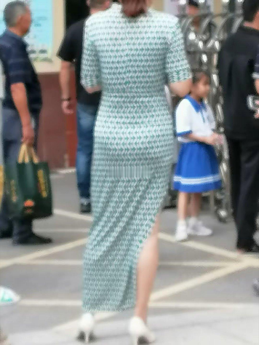 旗袍穿成这样还叫美吗？​​​
