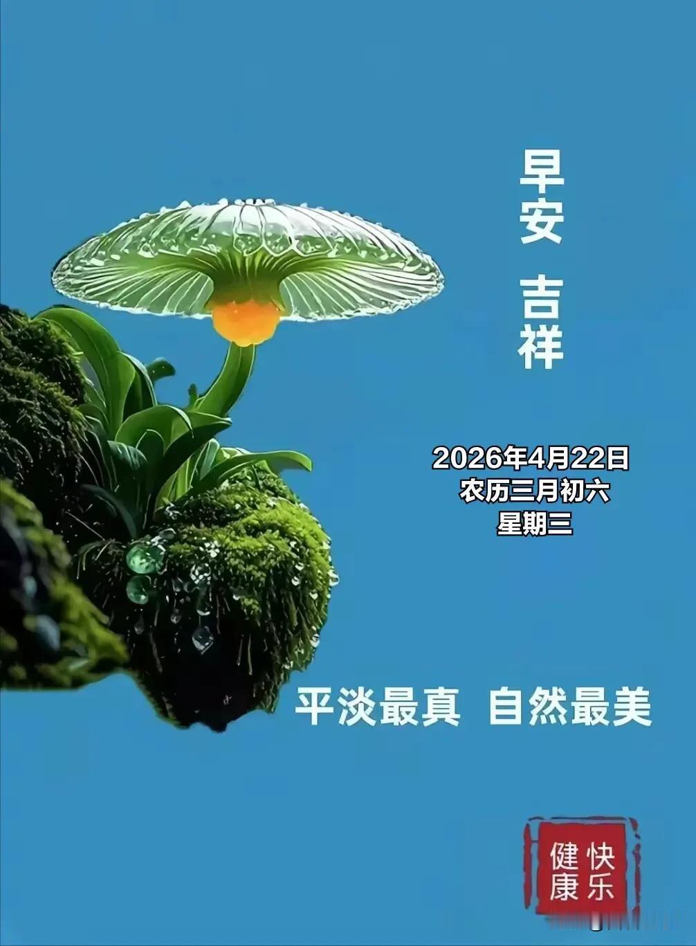 春日清晨，万物向阳，愿你带着温柔，奔赴今日美好，早安～