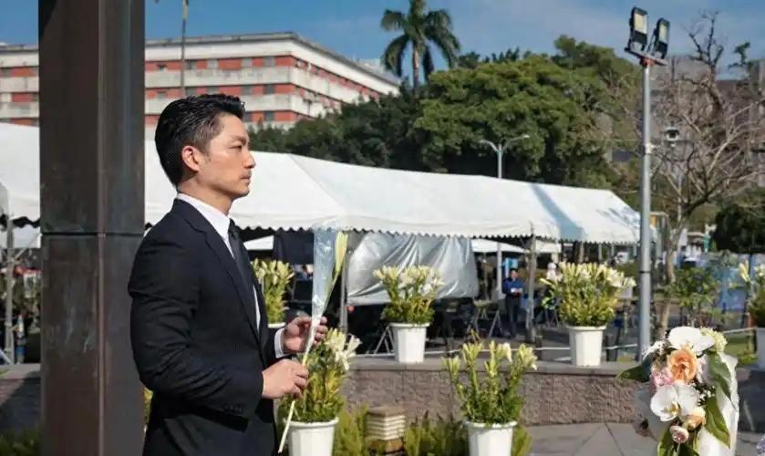 就在刚刚，台北市长蒋万安发布声明，今天，台北市长蒋万安在“二二八和平纪念公