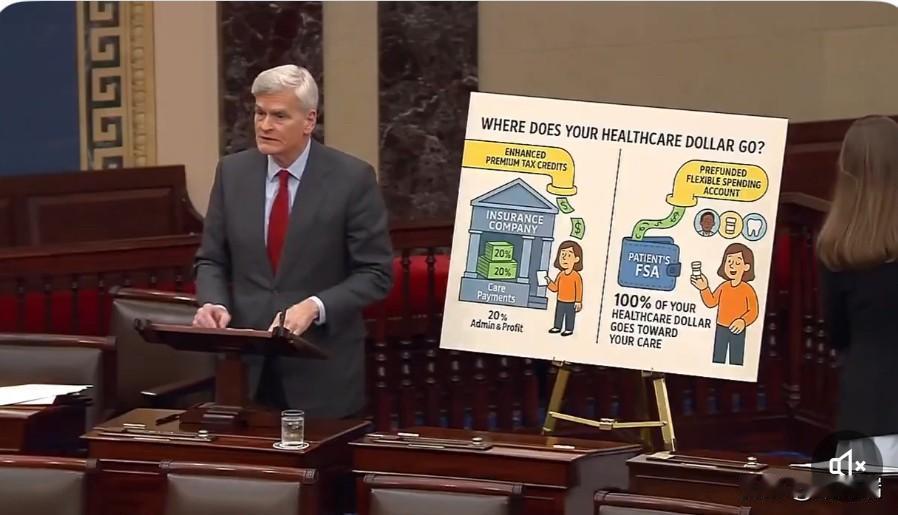 美国国会共和党参议员比尔·卡西迪（BillCassidy）刚刚发帖表示：“