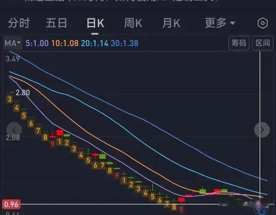 全剧终! 8年股价从最高55跌到0.89元, 股民想死的人都有。