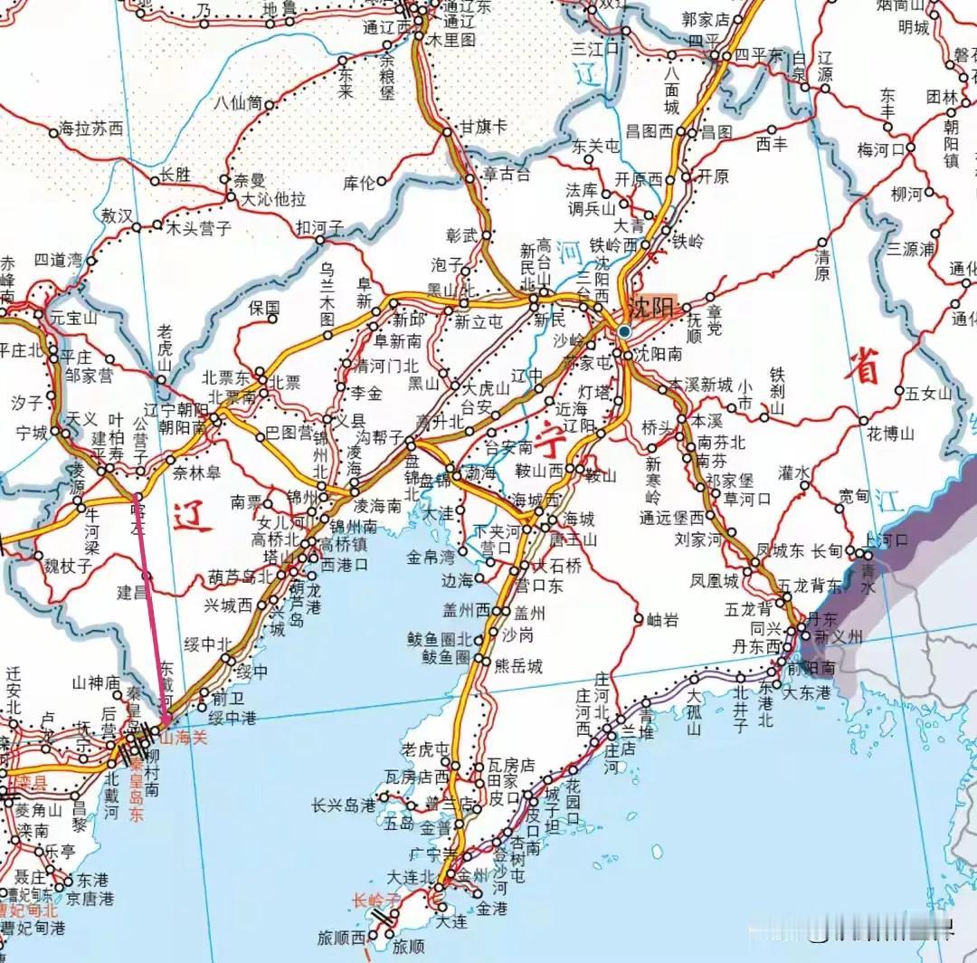 辽宁省规划的秦沈二线线路已确定，途经盘锦市、锦州市、葫芦岛市，接入秦皇岛市。叶