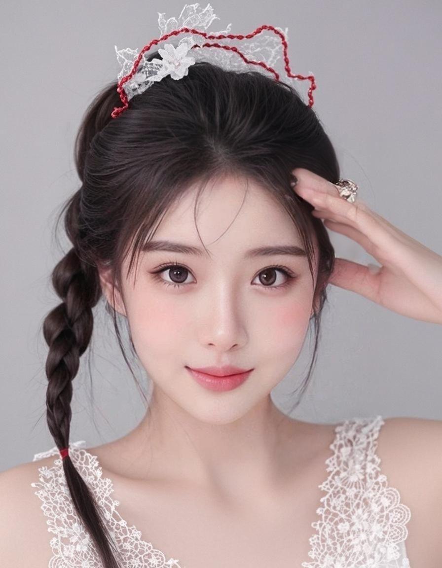 蕾丝佳人 原来ai写真可以这么美 人生总得有一套ai写真吧 谁拍谁好看...