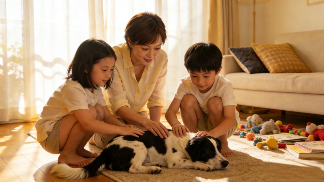 孙俪家14岁爱犬奶牛离世！等等写日记小花戴皮筋，全网泪目：最好的陪伴3月8