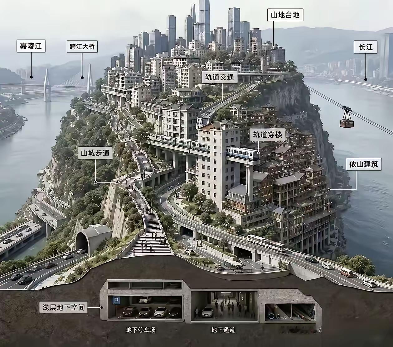 重庆的热是有原因的。