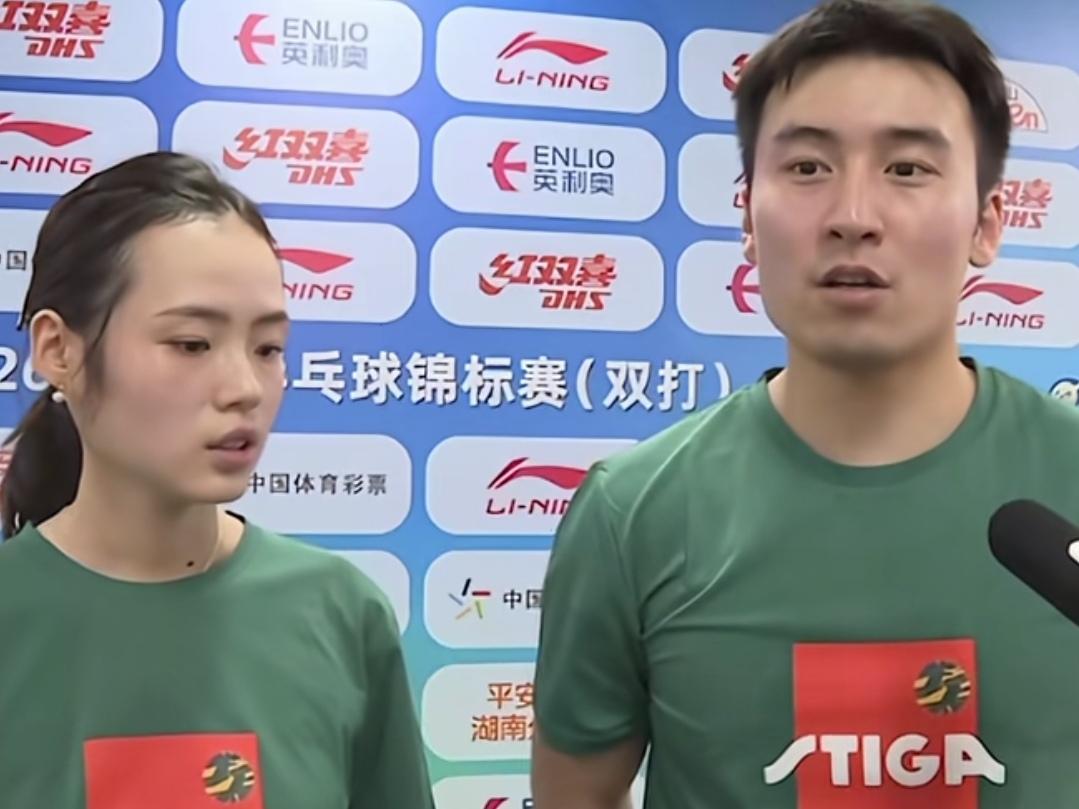 混双正赛签位出来了，果然是众望所归，牛冠凯、段冬妍小两口首次搭档混双不仅打进了正