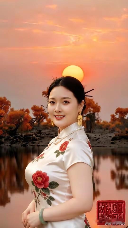 世界之大，无奇不有。头顶日月，头上长树。摄影技术，创意无限。敬畏自然，尊重