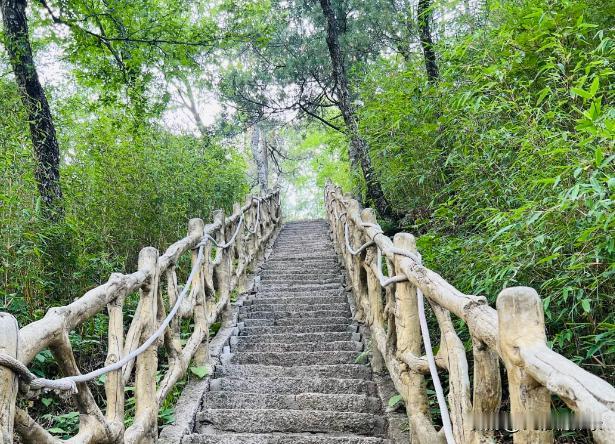 山涧流水清澈见底，青苔覆满青石，瀑布自崖间奔涌而下，水雾氤氲，沁人心脾。耳畔