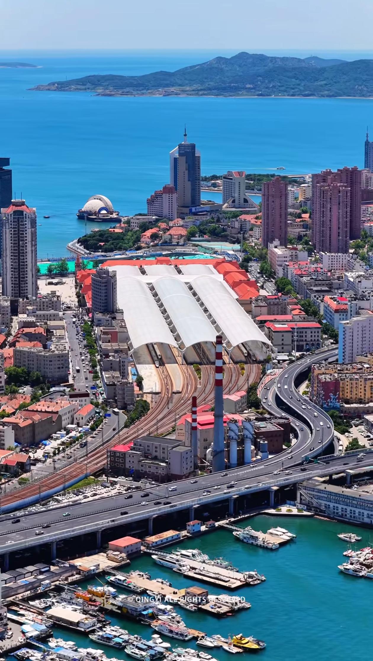 青岛百年火车站