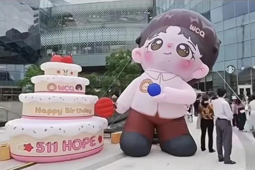 了不得了，全国已经进入王楚钦生日模式明天是王楚钦的生日，今天好多地方举办活动