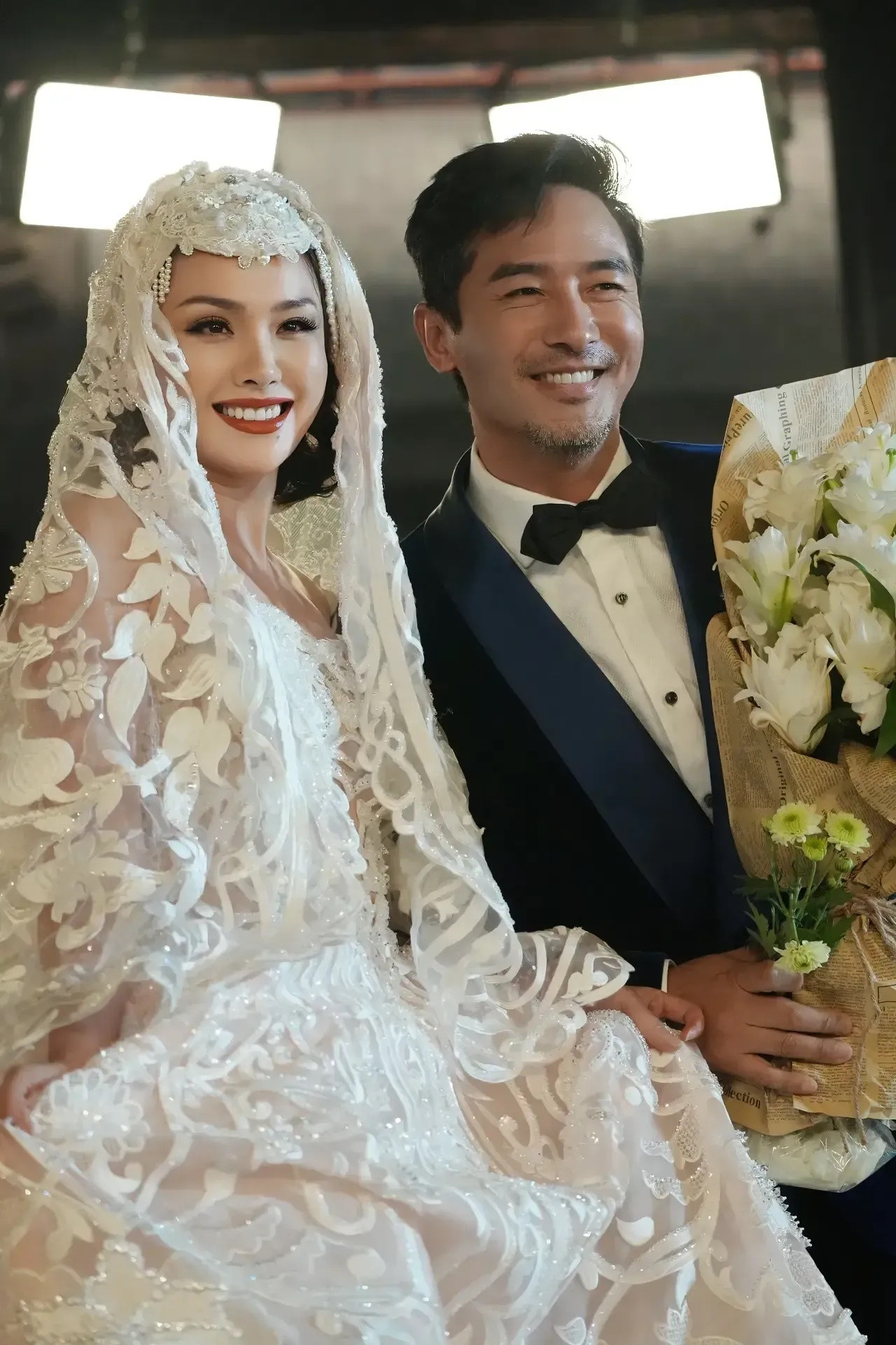 程莉莎郭晓东，一看就知道谁追的谁！​​​