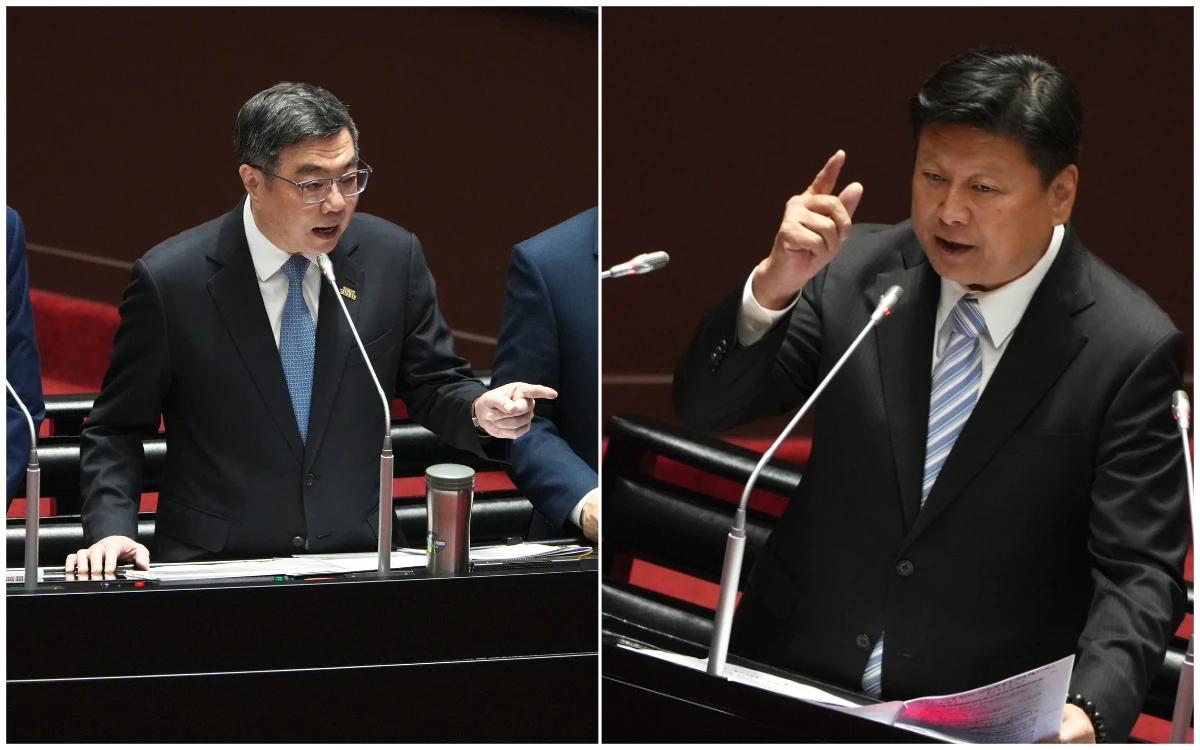 你也配谈国、家二字？卓荣泰赴立院硬刚傅昆萁喊话韩国瑜、江启臣：没有国，哪有家？