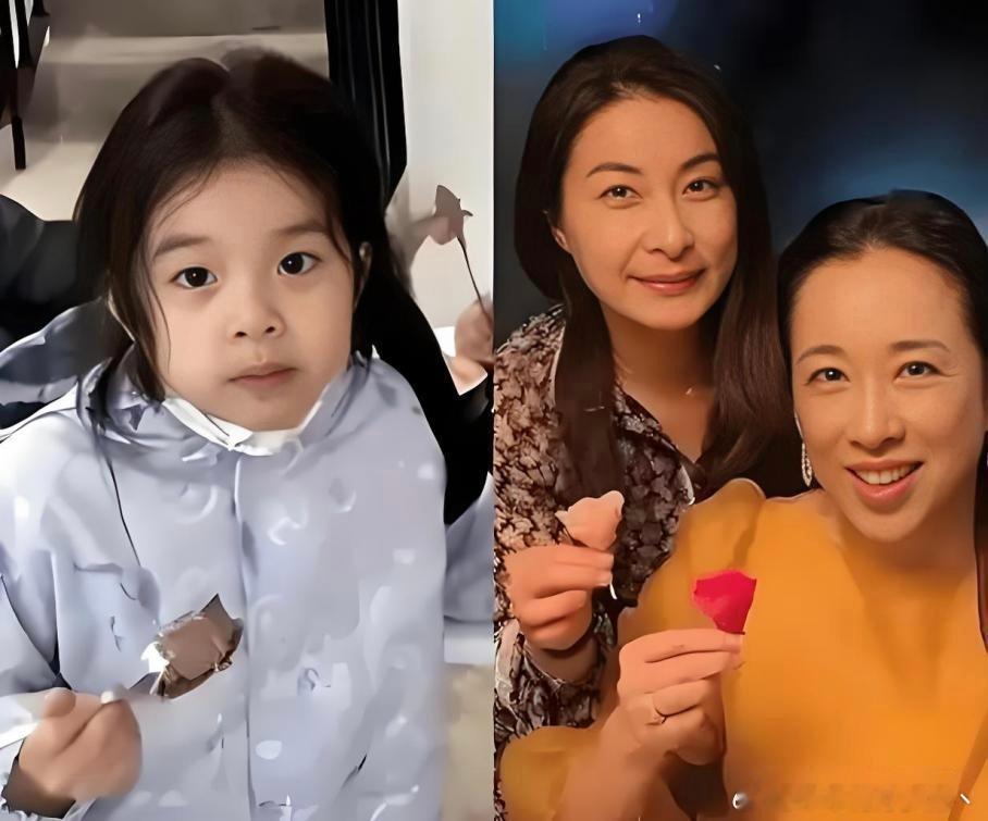郭晶晶12岁女儿霍中妍火出圈！正脸照太惊艳，鹅蛋脸高鼻梁，灵动大眼睛太吸睛，小小