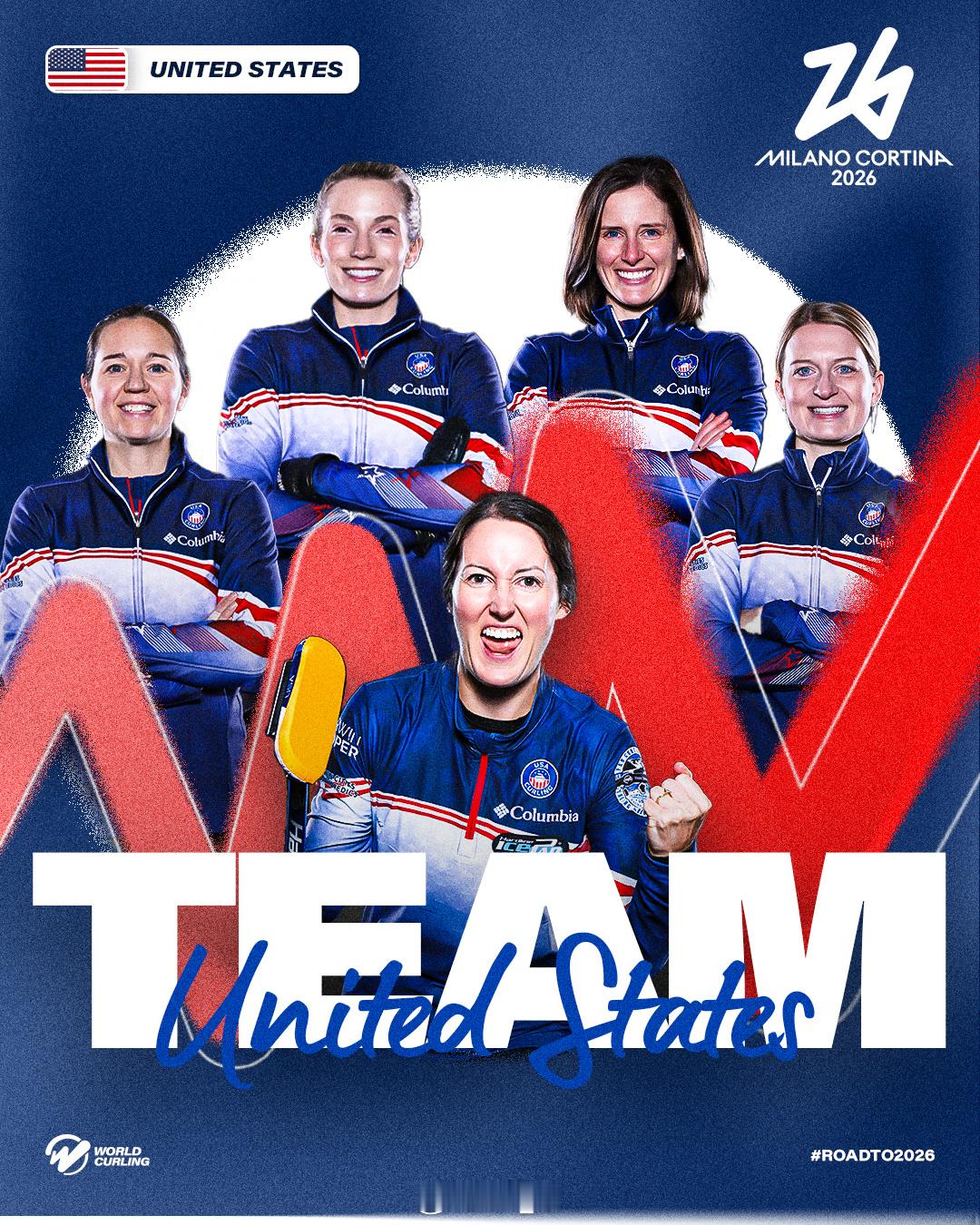 冰壶奥运落选赛美国🇺🇸女队拿到第二张门票🎫一伙儿看看男子第二张门票花落谁