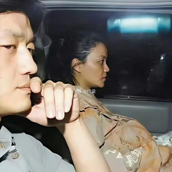 王菲当年和李亚鹏结婚怀孕期间的孕妇照，一点看不出天后的样子，可以说是牺牲太大了！
