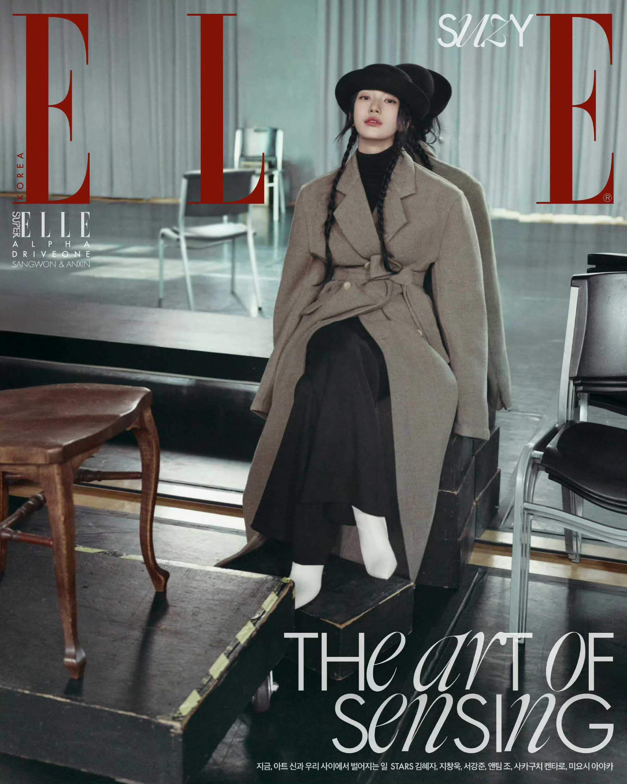 裴秀智ElleKorea十月刊封面Celine女郎​​​
