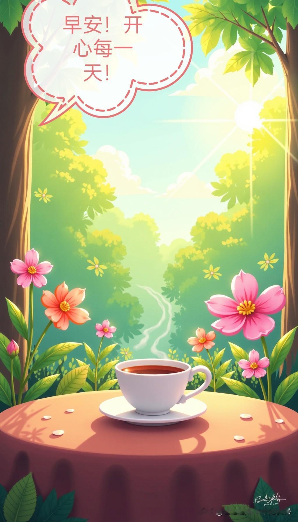 早安！生活励志早安早晨，是一天中最纯净、最充满希望的时刻。阳光透过窗帘的缝隙