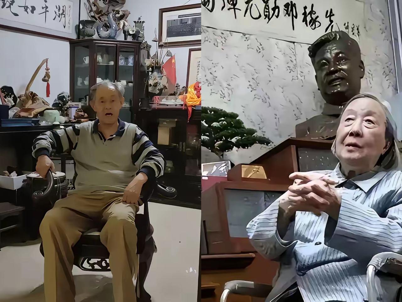 家人们，这对比真的扎心！徐馆长一张家居照，满屋都是宝贝，连坐的椅子都价值不菲；再