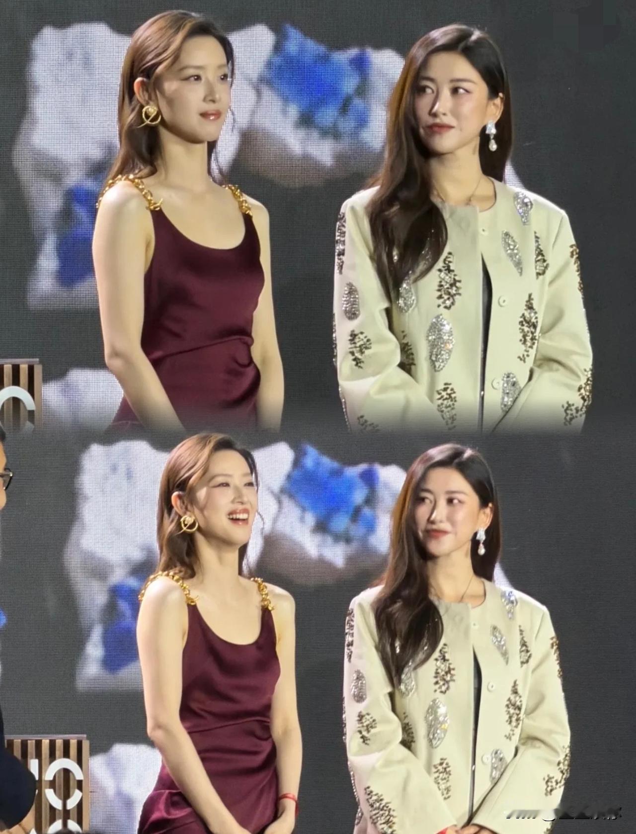 什么叫财气养人？从这个照片上看，章泽天现在的气场强大到居然连朱珠都逊色了。强势的