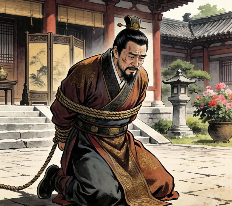 761年，史思明被儿子史朝义生擒，跪着哀求说：“不要杀我，我死不足惜，但是我不想