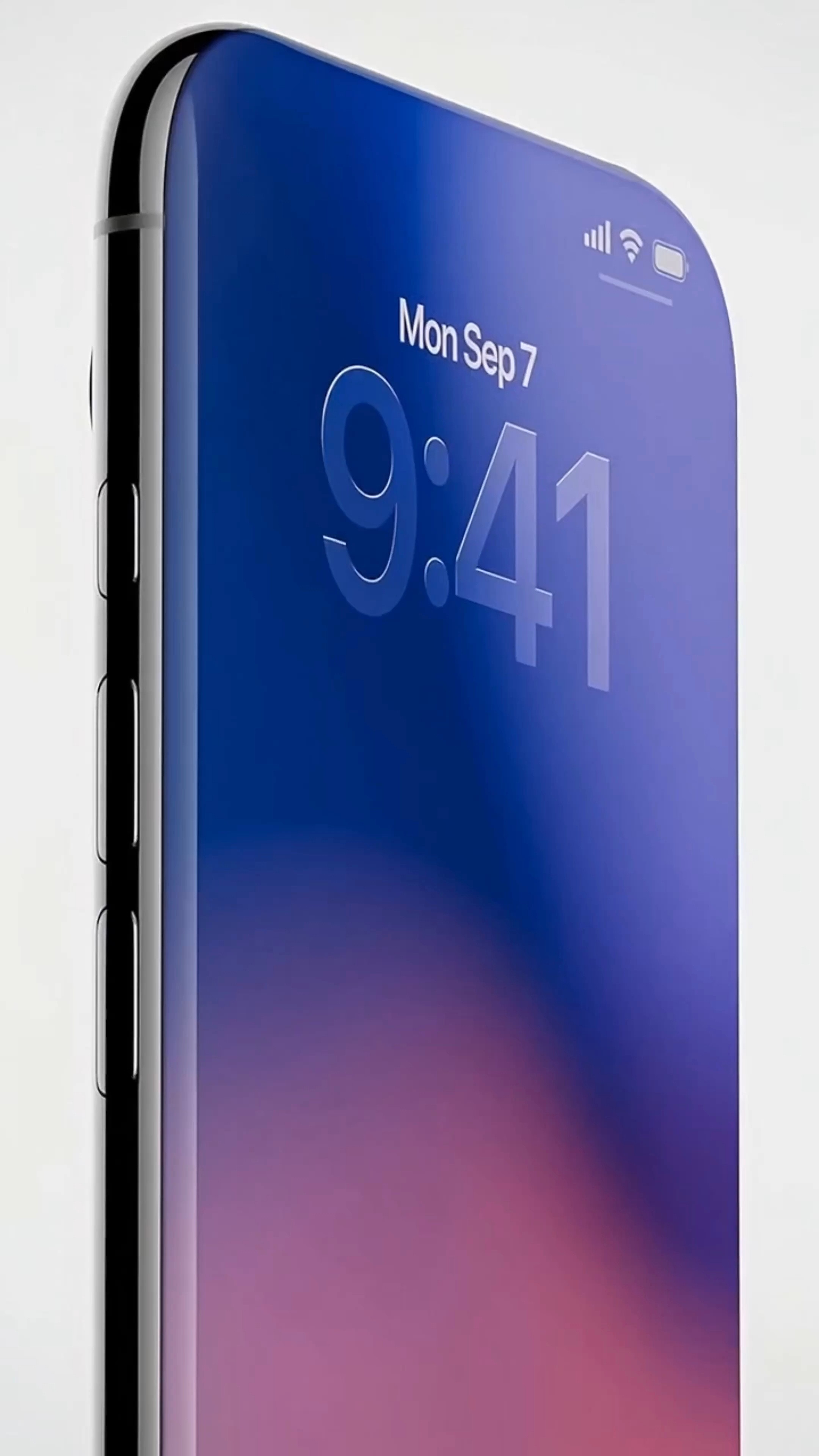 安卓机做曲面屏的时候，iPhone坚持直屏，果粉们说直屏才好，曲面屏不行；然后