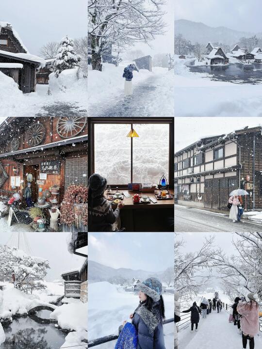 听劝！2.18实拍live🇯🇵白川乡雪景旅游攻略