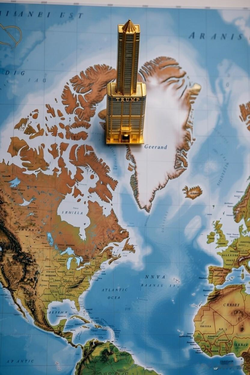 吞并格陵兰的法案已提交美国国会，看来在格陵兰上建特朗普大厦也要提上日程了，美国总