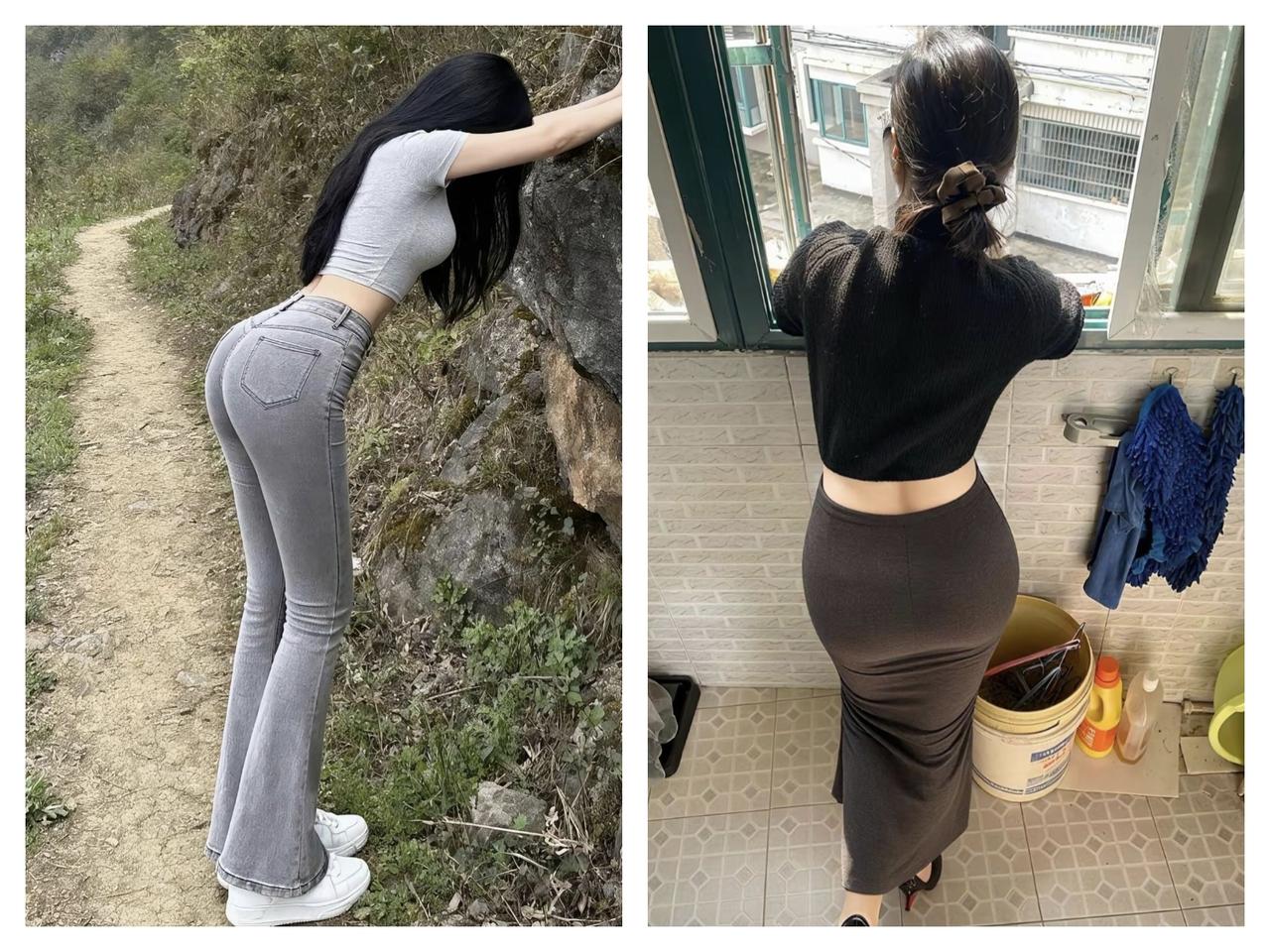 或许大多数人会选择微胖身材吧！