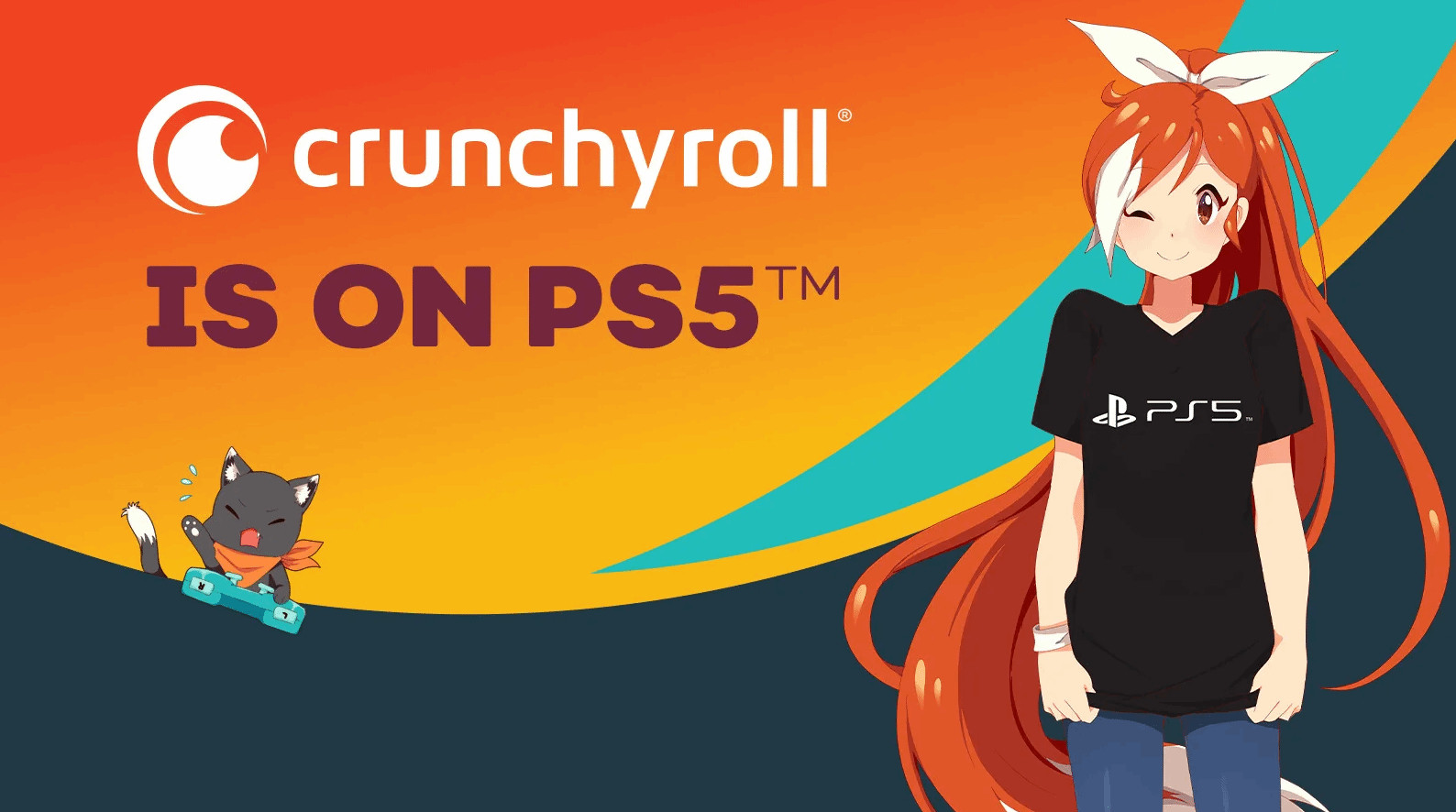 ，索尼公布了一项PS5界面更新计划，主机主屏幕将新增动漫流媒体平台Crunchyroll的专属内容中