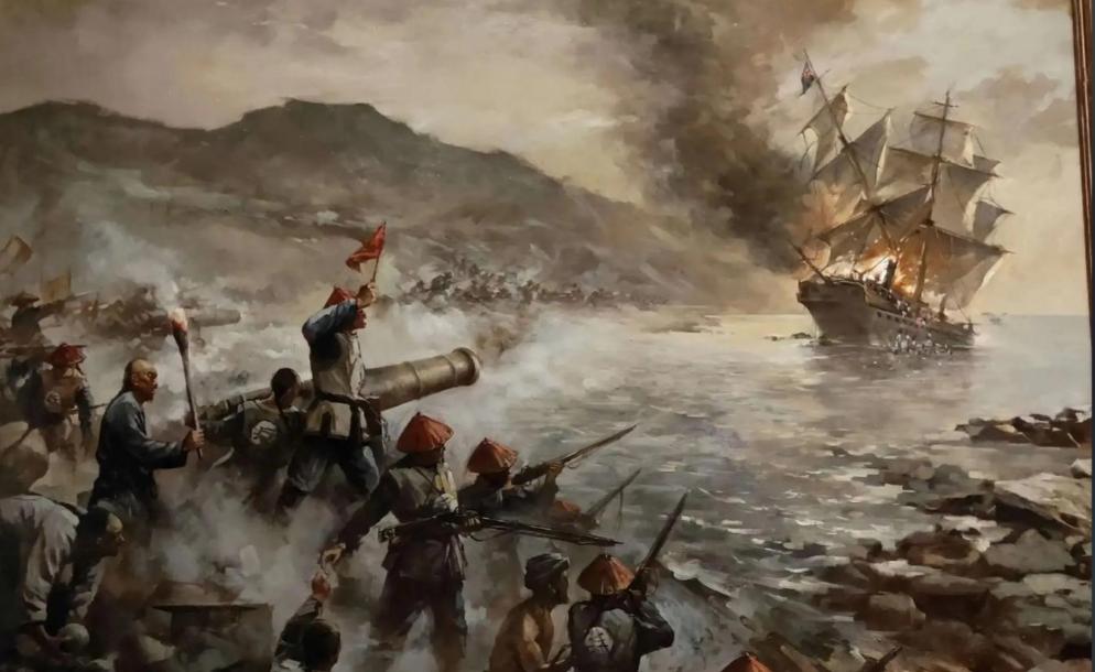 鸦片战争的导火索！ 1839年英国水手在尖沙咀寻衅闹事，失手打死当地村民林维喜