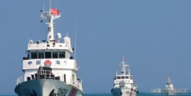 整整34小时！3艘台船围住大陆1艘海警船，结果呢？台湾“巡护九号”将近2000吨