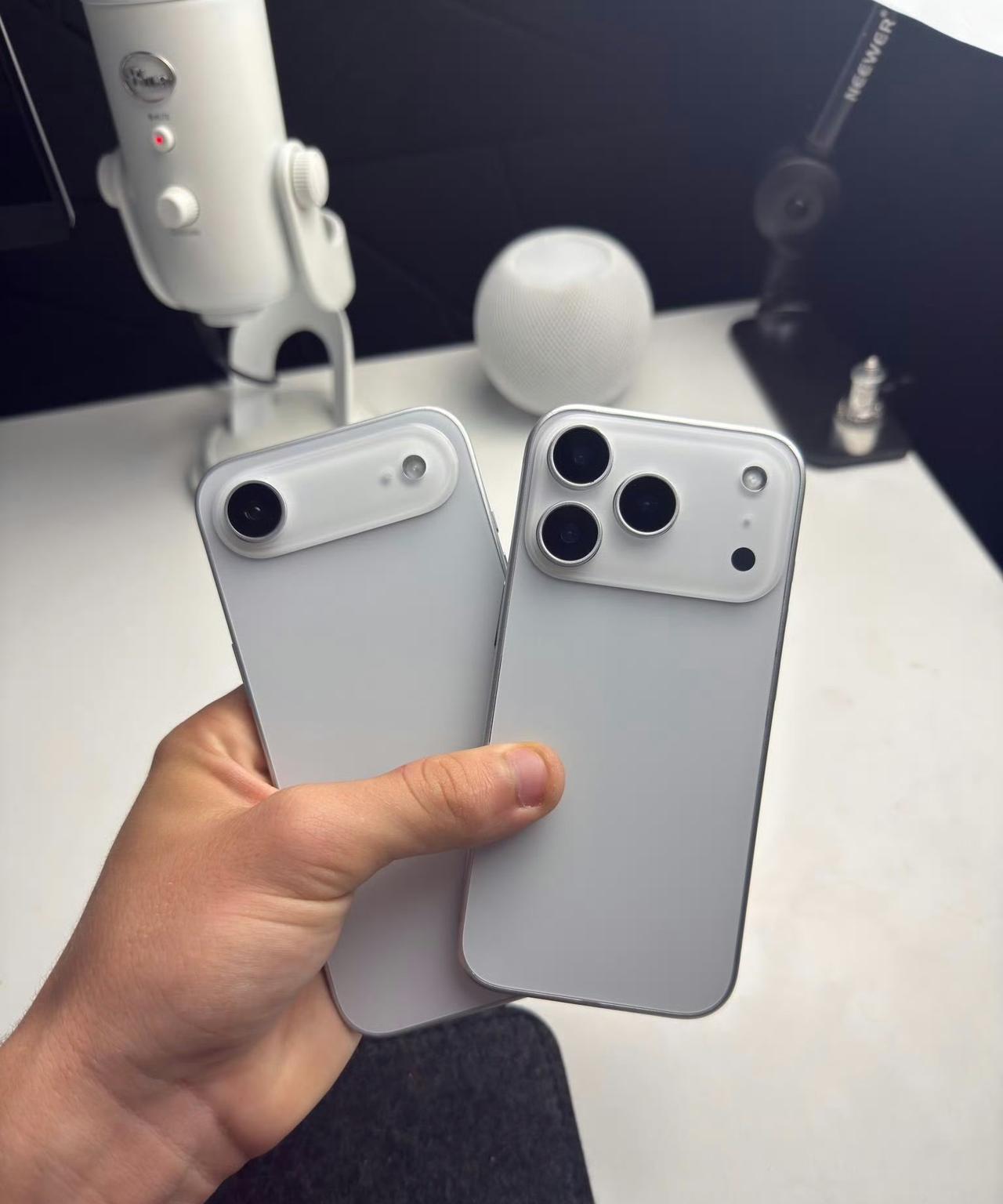 虽然还没有开发布会，但今年的iPhone17系列手机早就流传开来，许多博主已经开