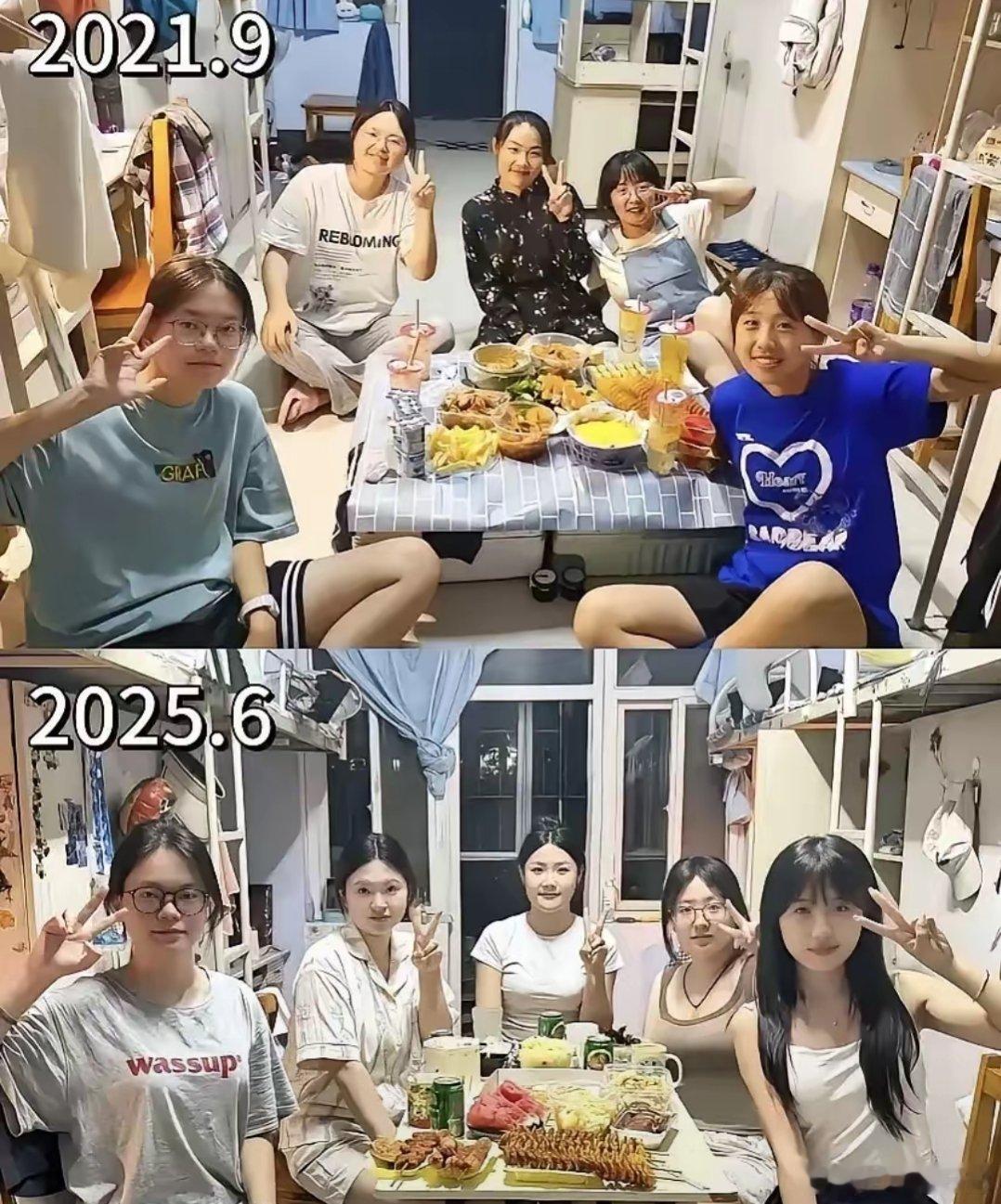 四年过去了，四个小姑娘都有什么变化？​​​